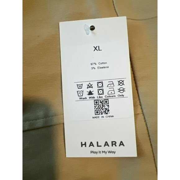 New HALARA Sahara Sun Tan High Waist Mini Pencil Skirt Size XL - Picture 4 of 8